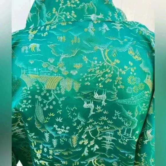 Green Kimono SZ LRG - Picture 7 of 8